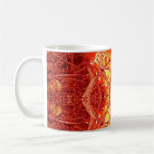 Abstraktes Feuer Kaffeetasse (Links)