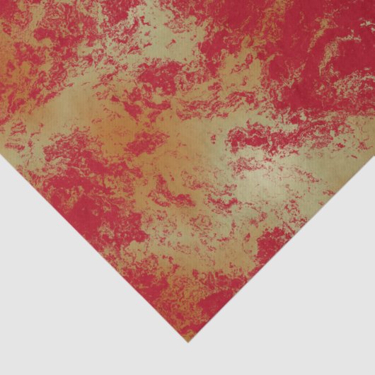 Abstraktes Feuer Seidenpapier (Detail)