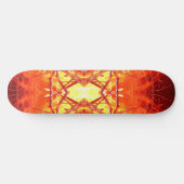 Abstraktes Feuer Skateboard (Horizontal)