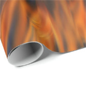 Abstraktes Feuer-u. Eis-Verpackungs-Papier Geschenkpapier (Rolleneckpunkt)
