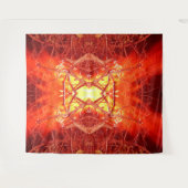 Abstraktes Feuer Wandteppich (Vorderseite (Horizontal))