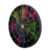 Abstraktes Feuerwerkskörper-Sprengdrossel-Dart-Boa Dartscheibe (Vorderseite rechts)