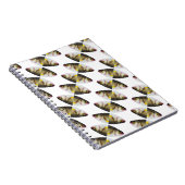 Abstraktes Fischmuster Notizblock (Rechte Seite)