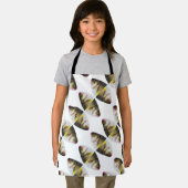 Abstraktes Fischmuster Schürze (Insitu)