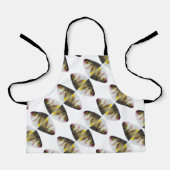 Abstraktes Fischmuster Schürze (Vorderseite)