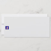 Abstraktes Flachkarte (Rückseite)