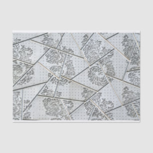 abstraktes Fliesenpapier Seidenpapier