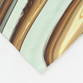 Abstraktes Fließverhalten Fleecedecke (Ecke)