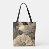 Abstraktes Flora Dahlia Garden Blume Tasche (Rückseite)