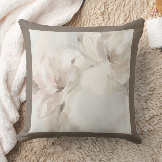 "Abstraktes Floral" Kissen (Decke)