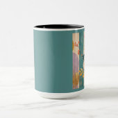 "Abstraktes Floral" Tasse (Zentrum)
