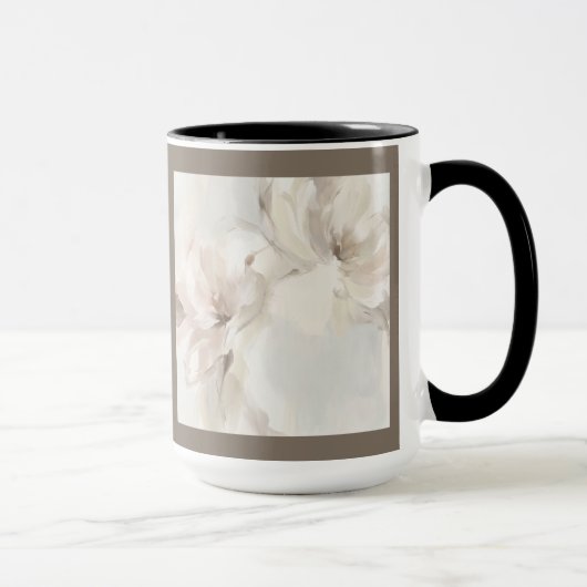 "Abstraktes Floral" Tasse (Rechts)