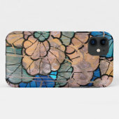 Abstraktes florales iPhone 5 5s Gehäuse aus Glas Case-Mate iPhone Hülle (Rückseite (Horizontal))