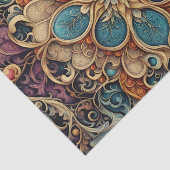 abstraktes florales Muster 7 Seidenpapier (Ausschnitt)