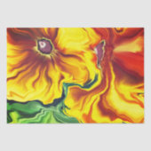 Abstraktes florales Shabby Chic Decoupage Seidenpapier (Vorderseite)