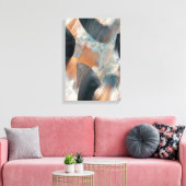 Abstraktes Fluid Dreamscape Flow Art Leinwanddruck (Insitu (Wohnzimmer))