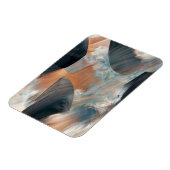 Abstraktes Fluid Dreamscape Flow Art Magnet (Linke Seite)
