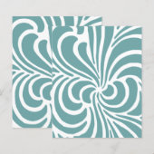 Abstraktes Fluid-Natur-Muster (Vorne/Hinten)