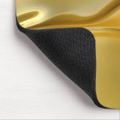 Abstraktes Flüssiggold Mousepad (Ecke)