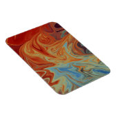 Abstraktes Flüssigkeitsmuster Magnet (Rechte Seite)