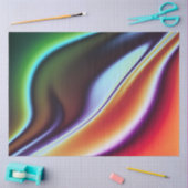 abstraktes Flüssigpapier Seidenpapier (Basteln)