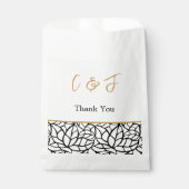 Abstraktes Folienzmuster Geschenktütchen (Vorderseite)