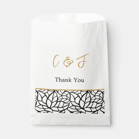 Abstraktes Folienzmuster Geschenktütchen (Vorderseite)