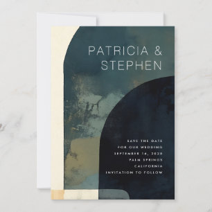 Abstraktes Foto Arch Form Minimale Hochzeit Save The Date