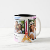 Abstraktes Foto der Watercolor-Element-3 Zweifarbige Tasse (VorderseiteRechts)