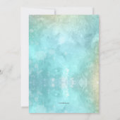 Abstraktes Foto Einladung (Rückseite)