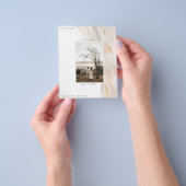 Abstraktes Foto Save the Date Flyer (Gruppe)