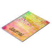 Abstraktes Fotografieren im Art Journal Notizblock (Linke Seite)