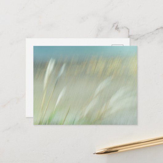 Abstraktes Fotopostkartenbild Postkarte (Vorderseite/Rückseite Beispiel)