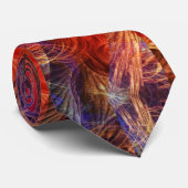 Abstraktes Fraktal #11 Krawatte (Gerollt)