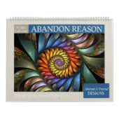 Abstraktes Fraktal 2026 Kalender (Titelbild)