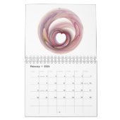 Abstraktes Fraktal Art Collection Kalender (Feb 2026)