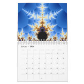 Abstraktes Fraktal Art Collection Kalender (Jan 2026)