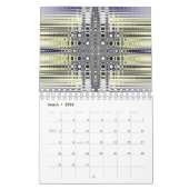 Abstraktes Fraktal Art Collection Kalender (Mär 2026)