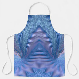 ABSTRAKTES FRAKTAL Blue Pink ~ Schürze