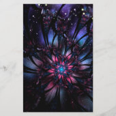 Abstraktes Fraktal Blume Design. (Vorderseite)