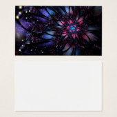 Abstraktes Fraktal Blume Design. (Vorne & Hinten)