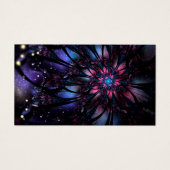 Abstraktes Fraktal Blume Design. (Vorderseite)