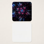 Abstraktes Fraktal Blume Design. (Vorne & Hinten)