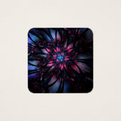 Abstraktes Fraktal Blume Design. (Vorderseite)