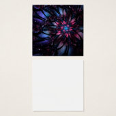 Abstraktes Fraktal Blume Design. (Vorne & Hinten)