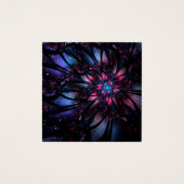 Abstraktes Fraktal Blume Design. (Vorderseite)