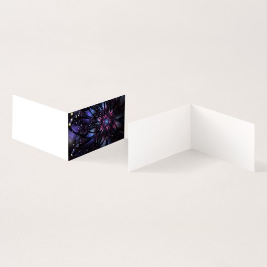 Abstraktes Fraktal Blume Design.  (Innenseite und Außenseite)