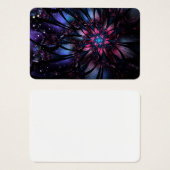 Abstraktes Fraktal Blume Design. (Vorne & Hinten)