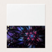 Abstraktes Fraktal Blume Design. (Außenseite Aufgefaltet)