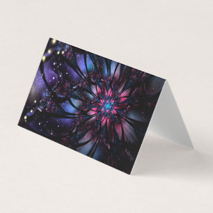 Abstraktes Fraktal Blume Design.